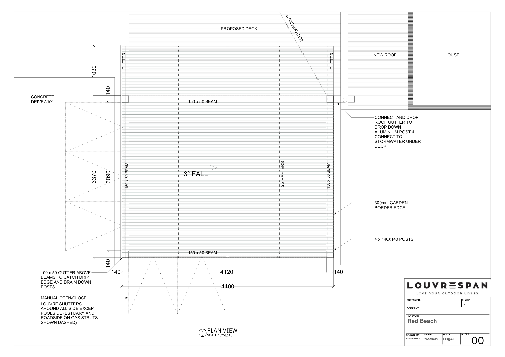 Louvrespan custom louvre pergola (5)