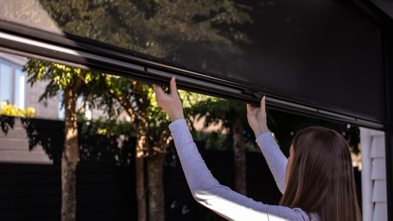 Louvrespan custom louvre pergola ziptrak blind auckland 