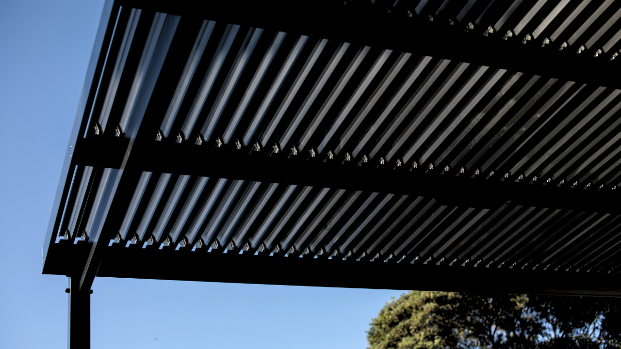 Louvrespan custom louvre pergola auckland 