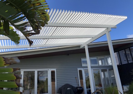 Louvres, Outdoor living, Louvred Pegola System